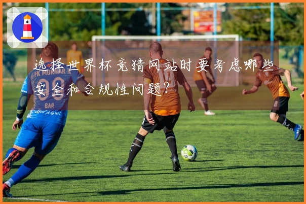 选择世界杯竞猜网站时要考虑哪些安全和合规性问题？
