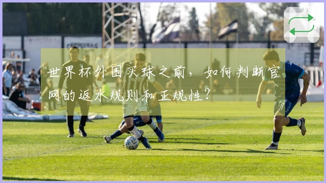 世界杯外围买球之前，如何判断官网的返水规则和正规性？