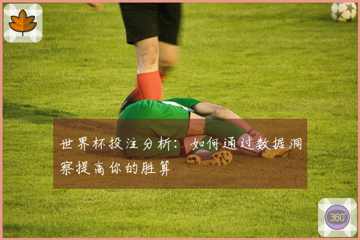 世界杯投注分析：如何通过数据洞察提高你的胜算
