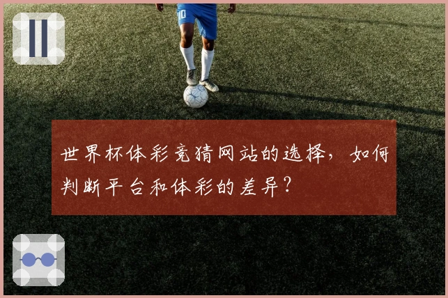 世界杯体彩竞猜网站的选择，如何判断平台和体彩的差异？