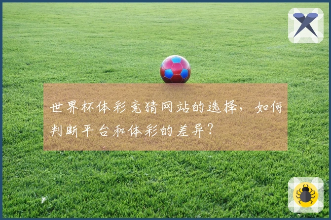 世界杯体彩竞猜网站的选择，如何判断平台和体彩的差异？